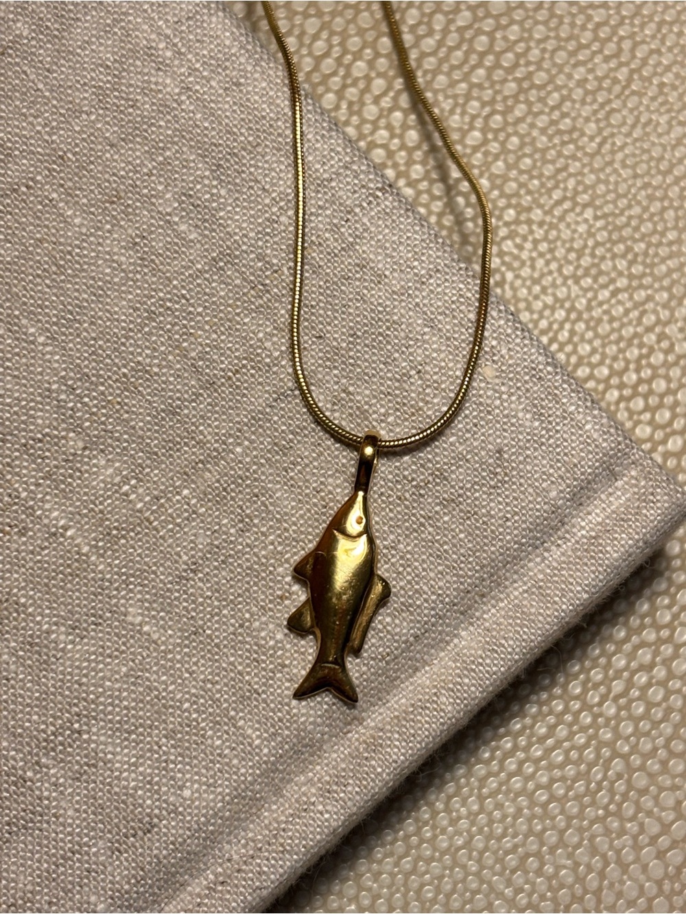 Kara Yoo Lucky Fish Necklace